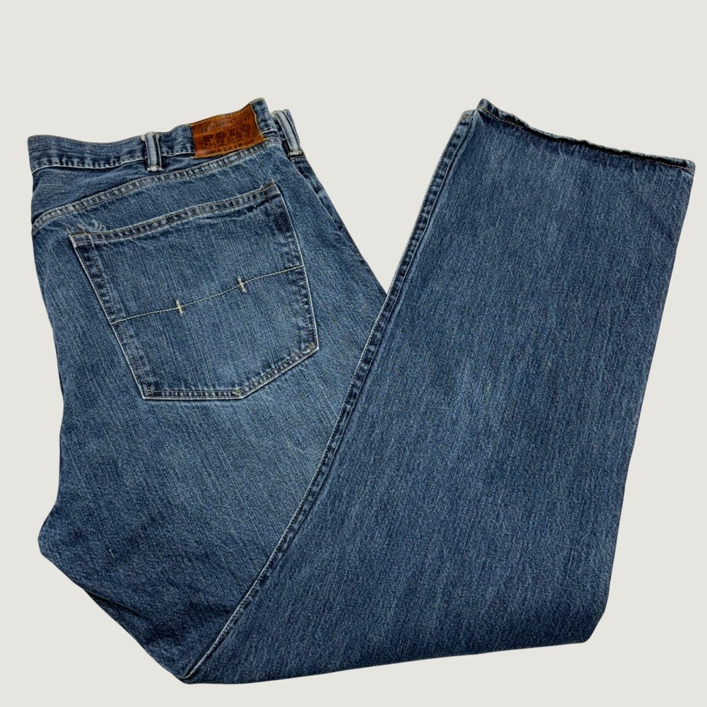Polo Ralph Lauren Classic 867 Jeans Mens 42x32 Blue Straight Leg Authentic Denim